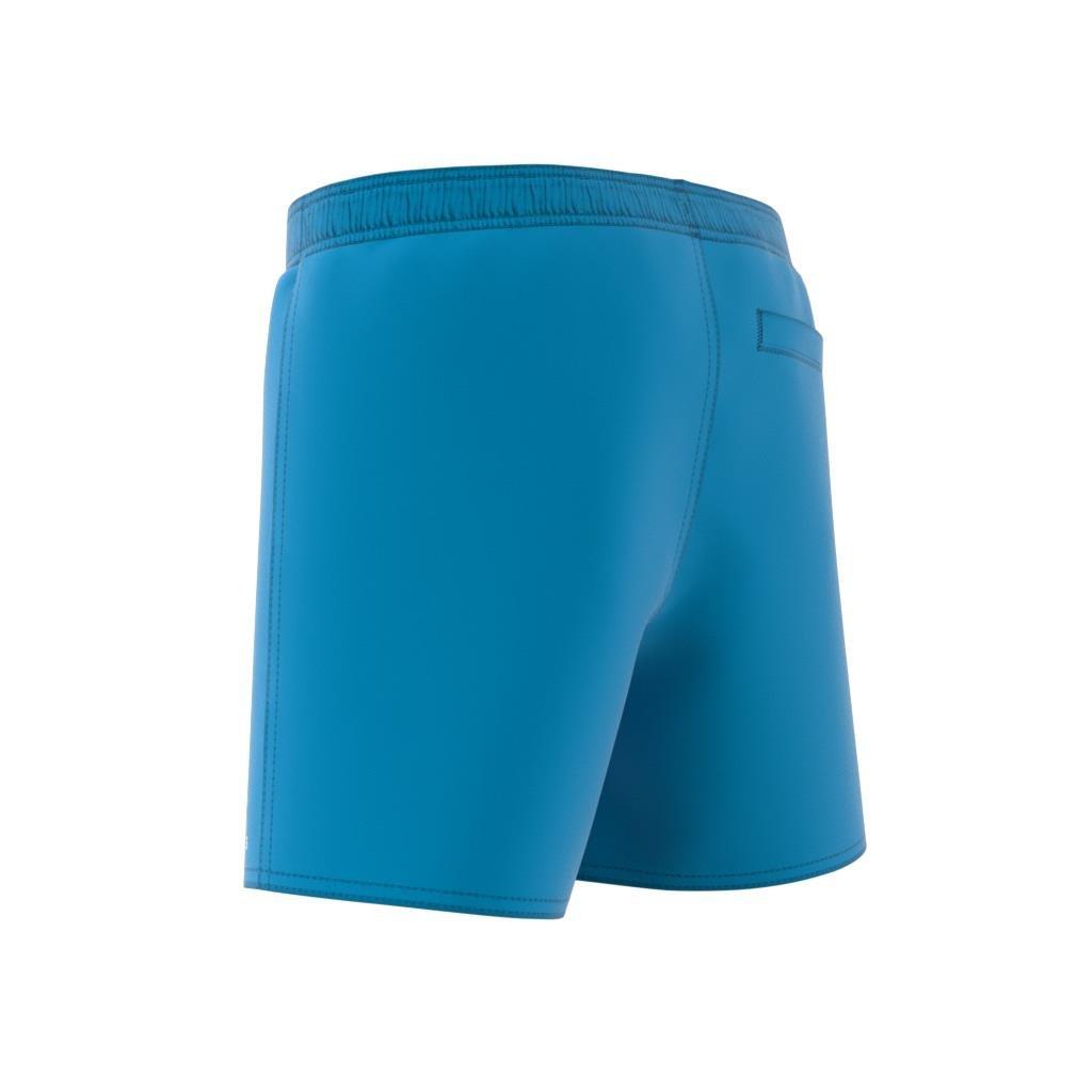 Kids Classic Badge of Sport Swim Shorts, Blue, , large image number 12