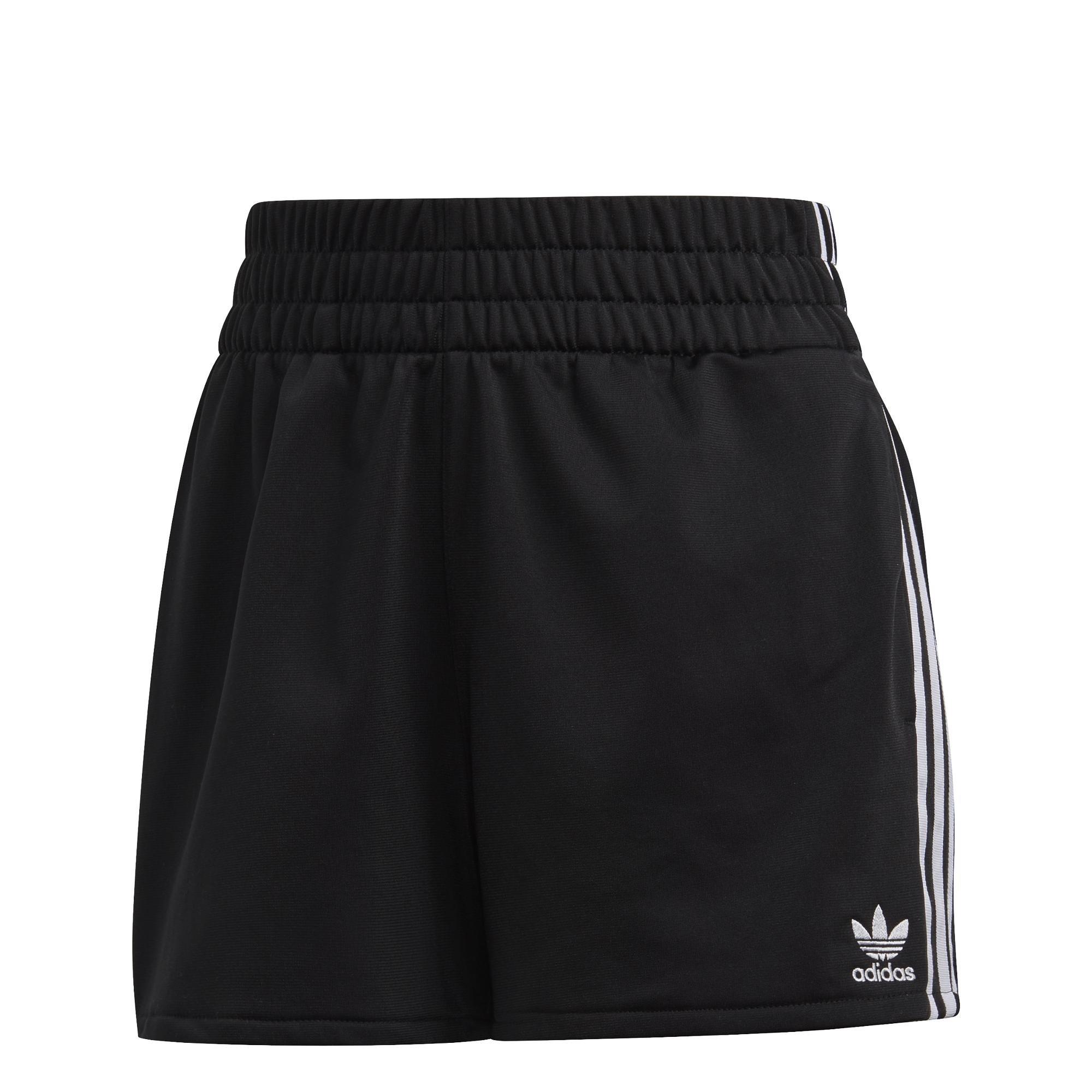 Women 3-Stripes Shorts, Black, A901_ONE, large image number 2