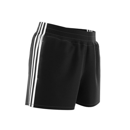 Women 3-Stripes Shorts, Black, A901_ONE, large image number 15
