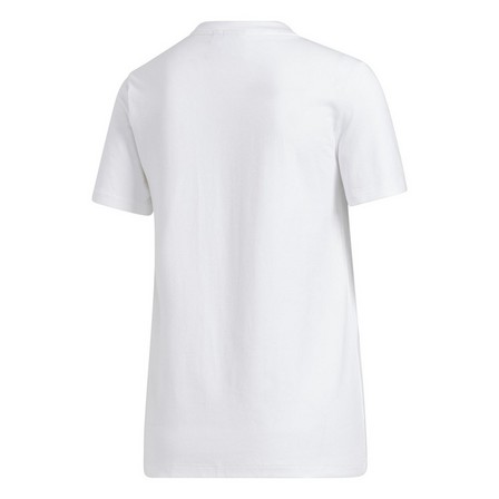 Women Trefoil T-Shirt, White, A901_ONE, large image number 4