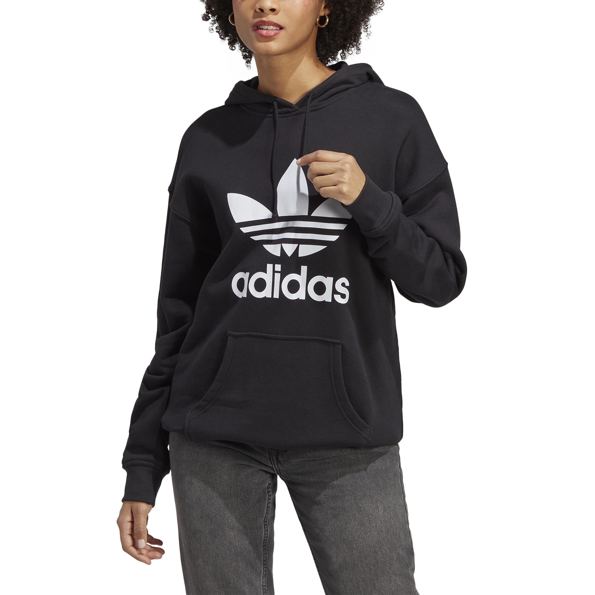 Adicolor Trefoil Hoodie, Black, , large image number 0