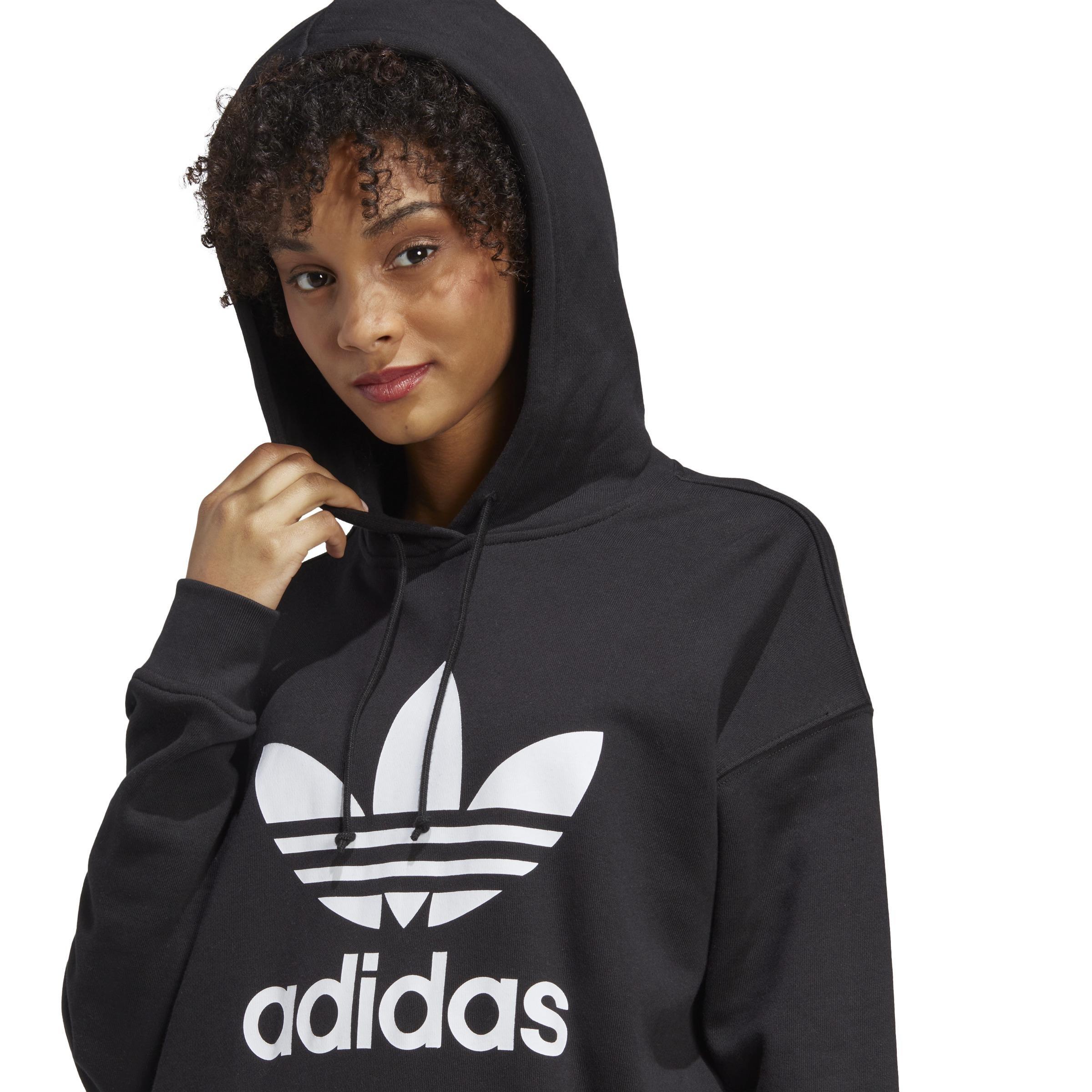 Adicolor Trefoil Hoodie, Black, , large image number 4