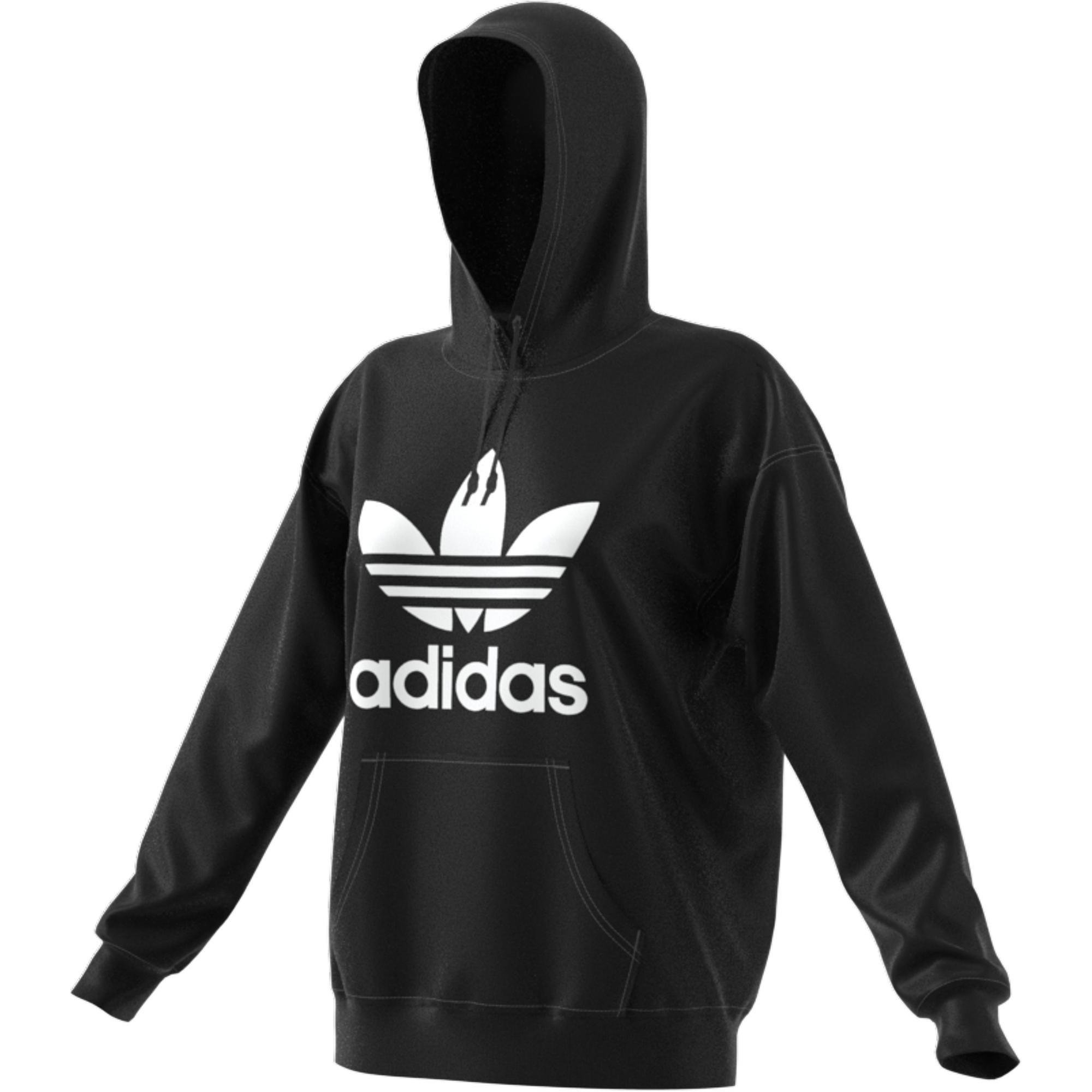 Adicolor Trefoil Hoodie, Black, , large image number 6