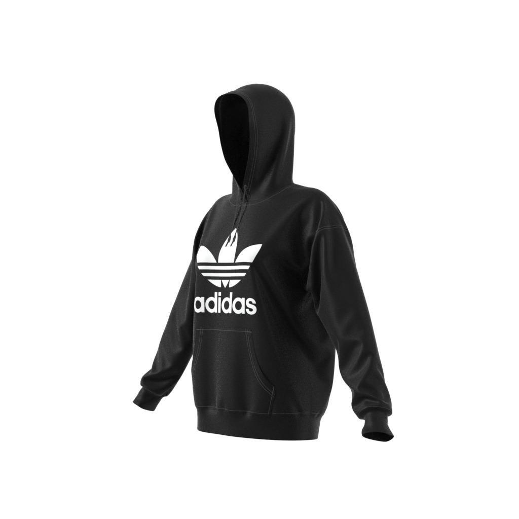 Adicolor Trefoil Hoodie, Black, , large image number 9
