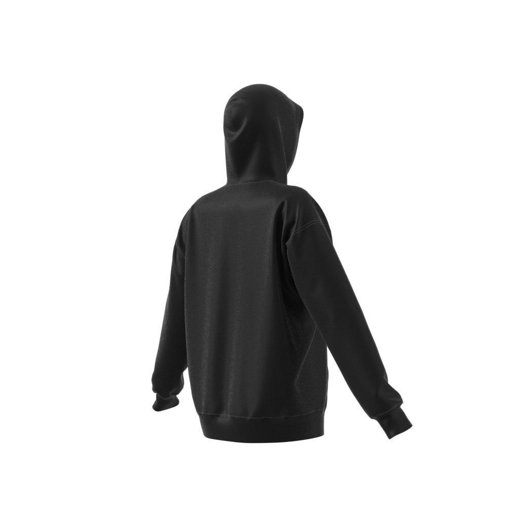 Women Adicolor Trefoil Hoodie, Black, A901_ONE, large image number 12