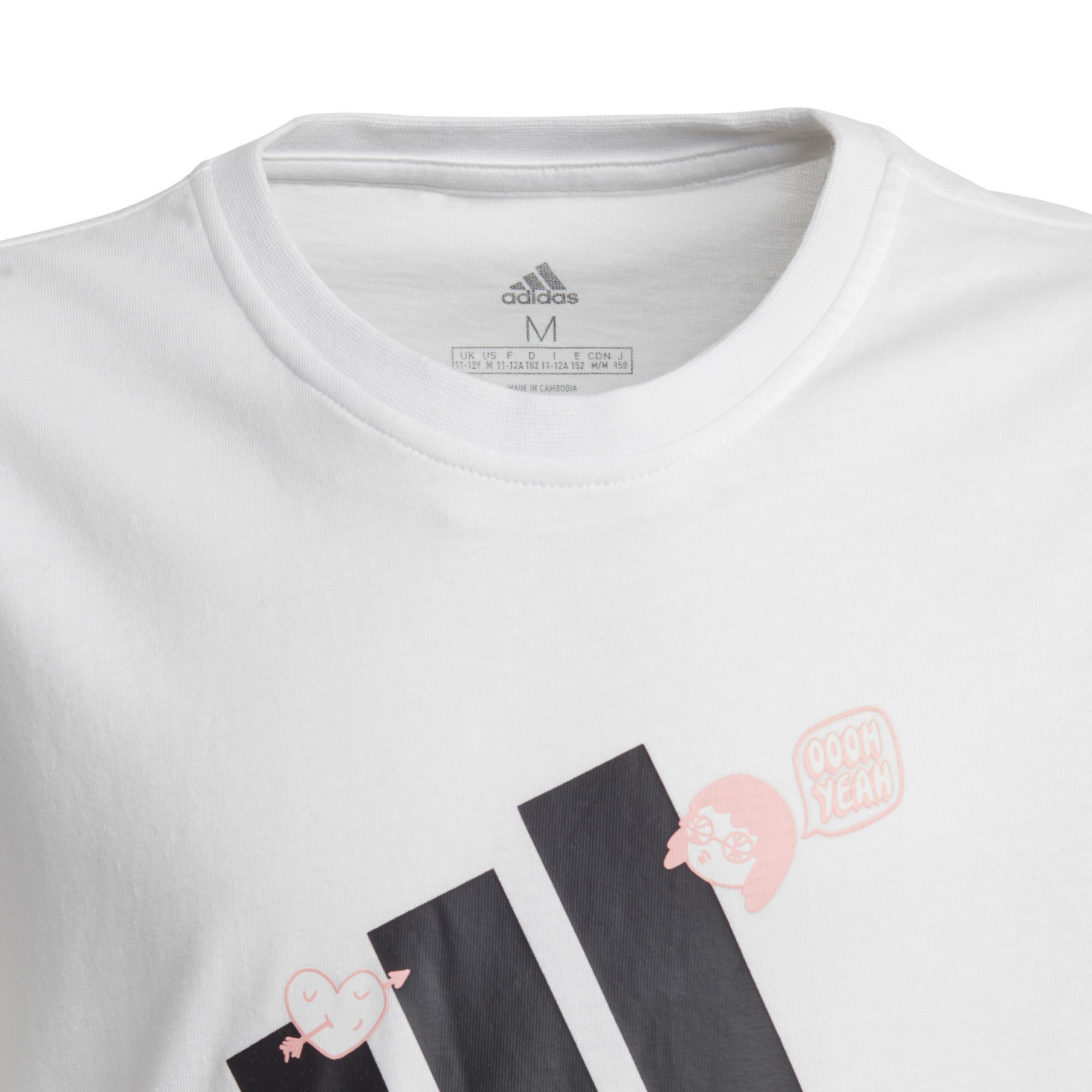 Kids T-Shirt, White, A901_ONE, large image number 3