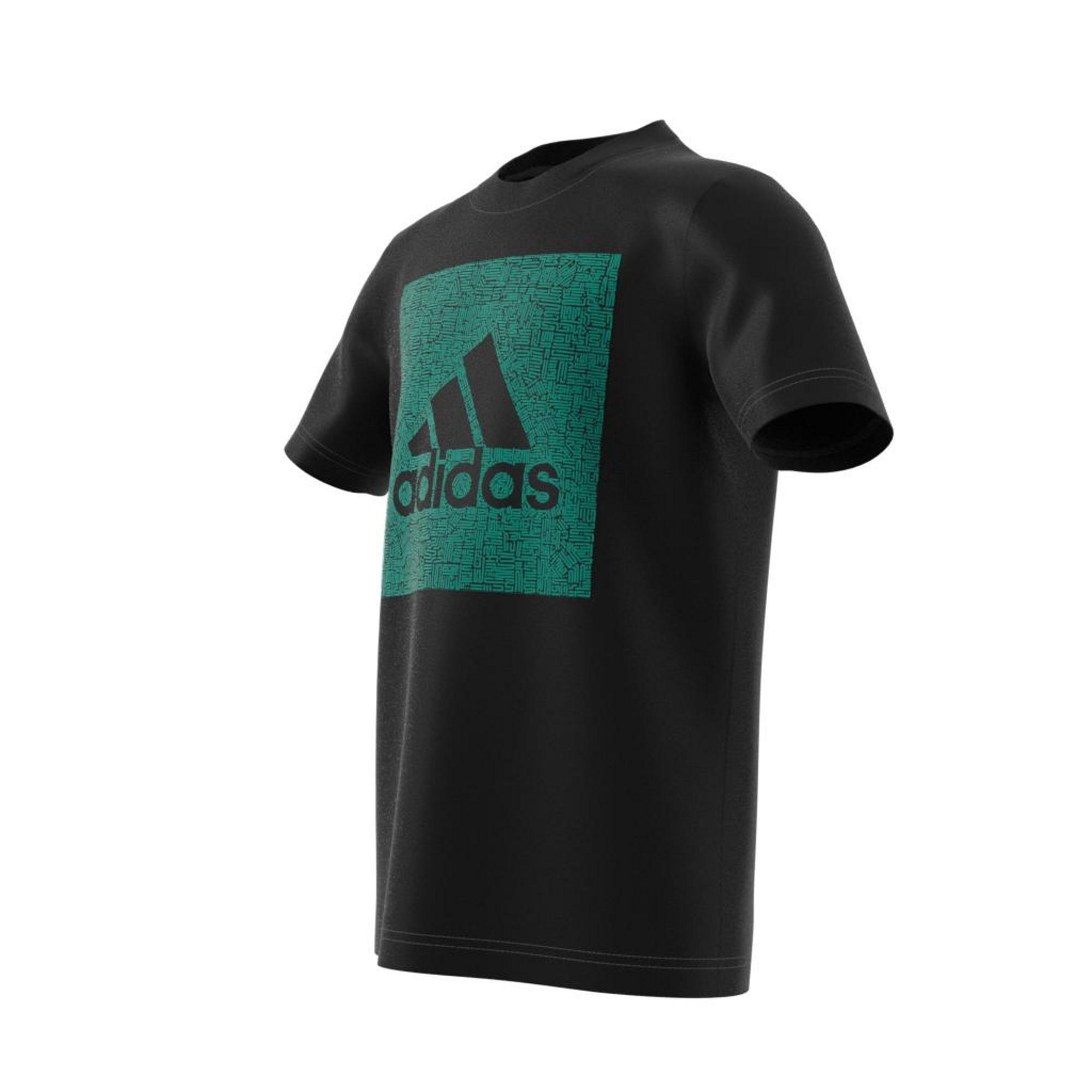 Kids Must Haves Badge Of Sport T-Shirt, Black, A901_ONE, large image number 17