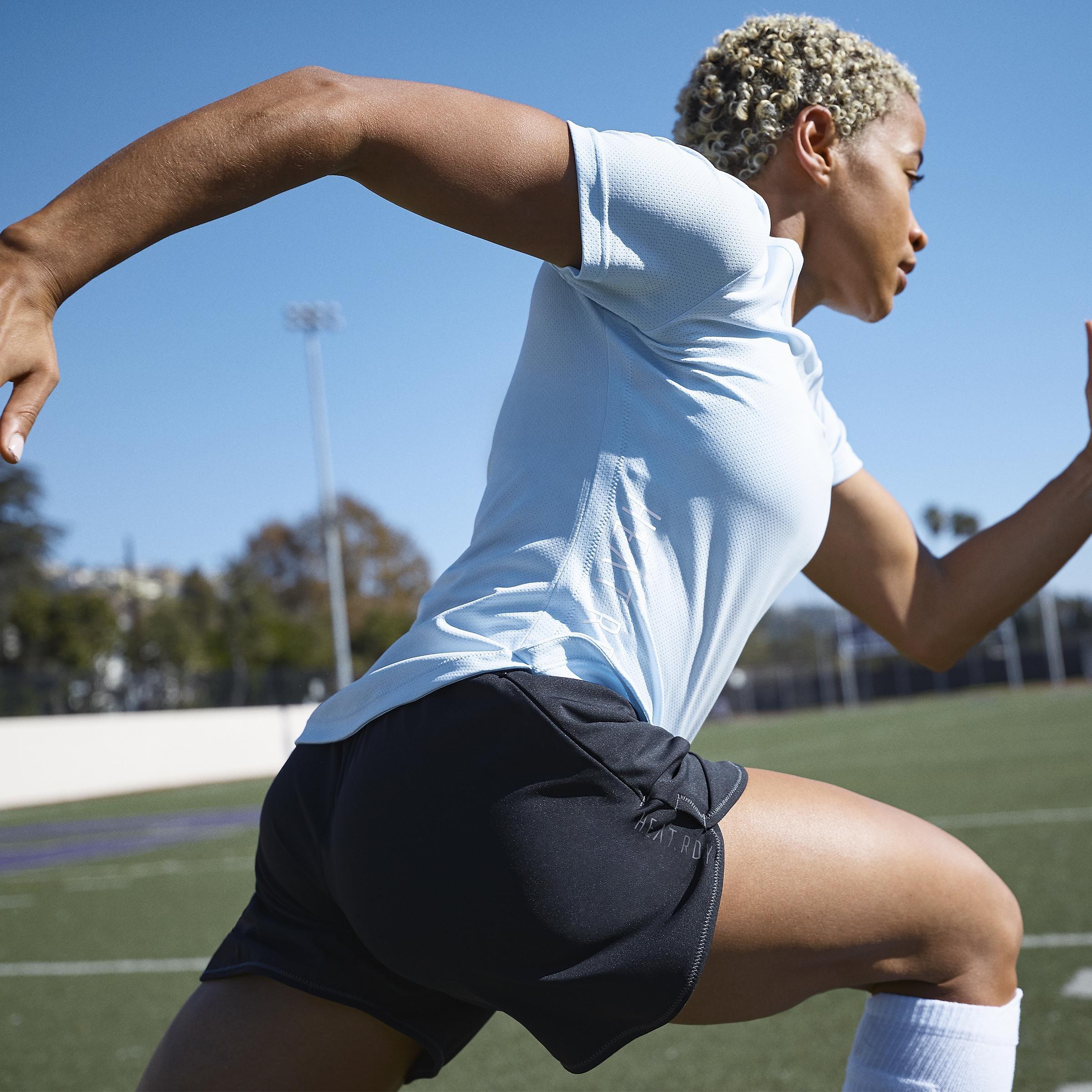 Training Short HEAT.RDY, Black, A901_ONE, large image number 4