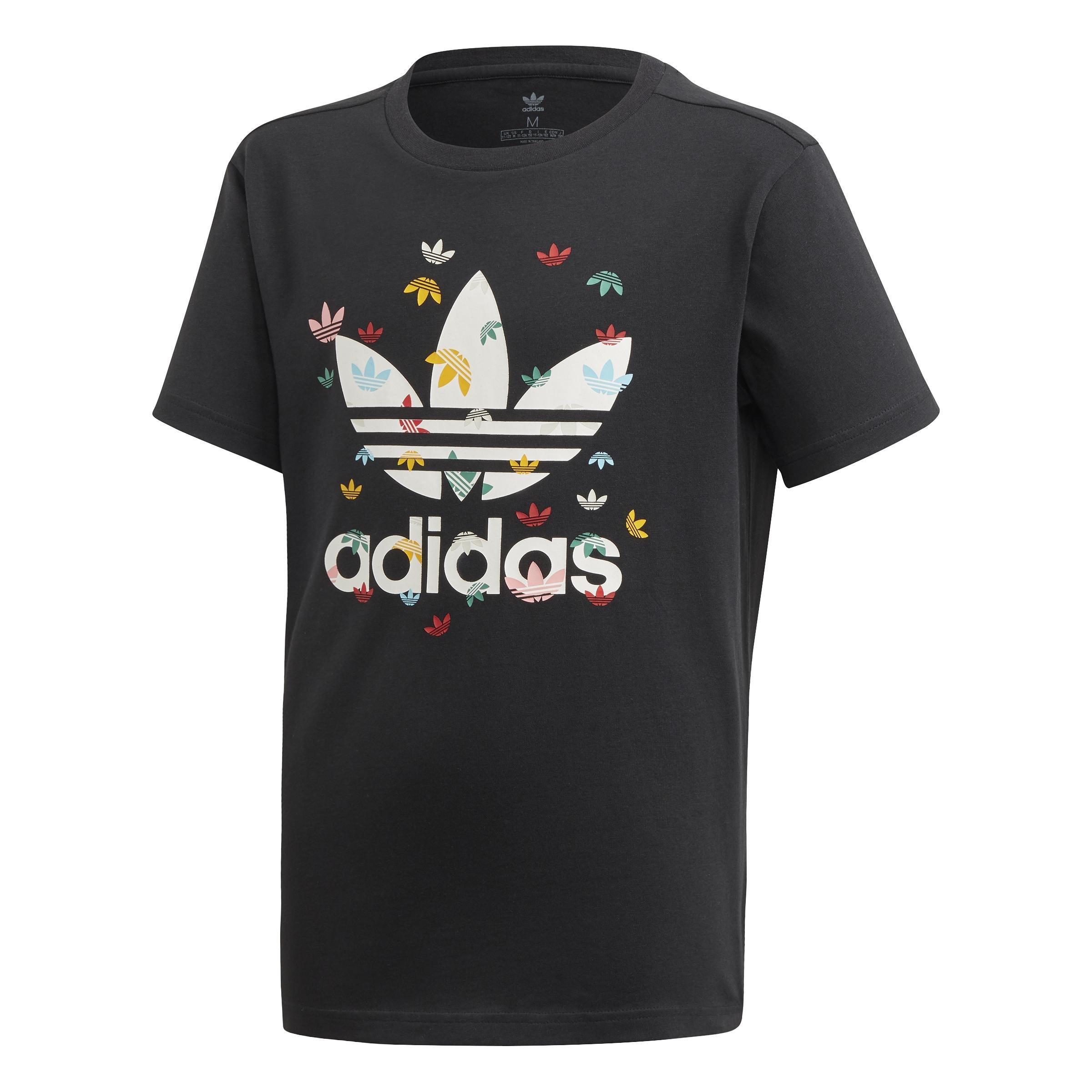 Unisex Kids Tee Shirt, Black, A901_ONE, large image number 0