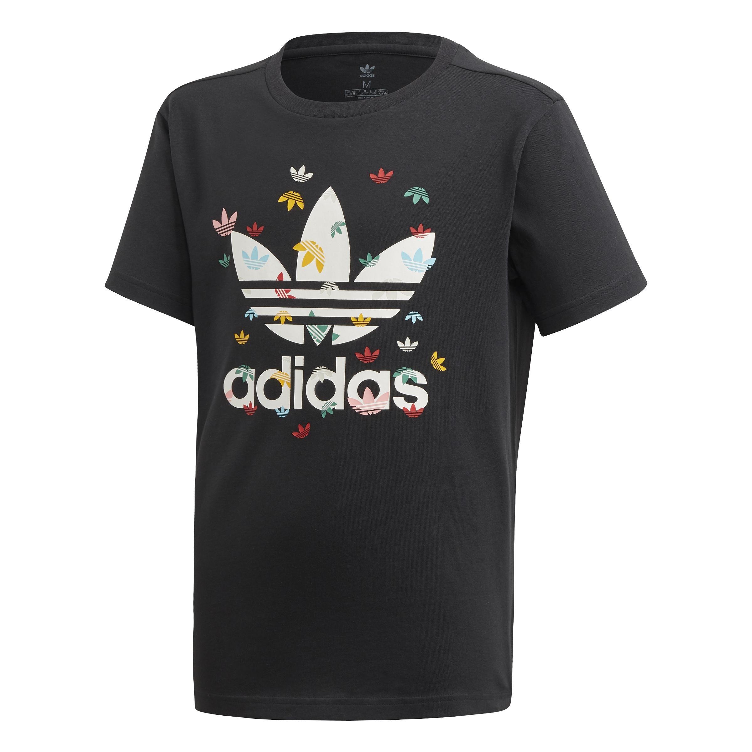 Unisex Kids Tee Shirt, Black, A901_ONE, large image number 1