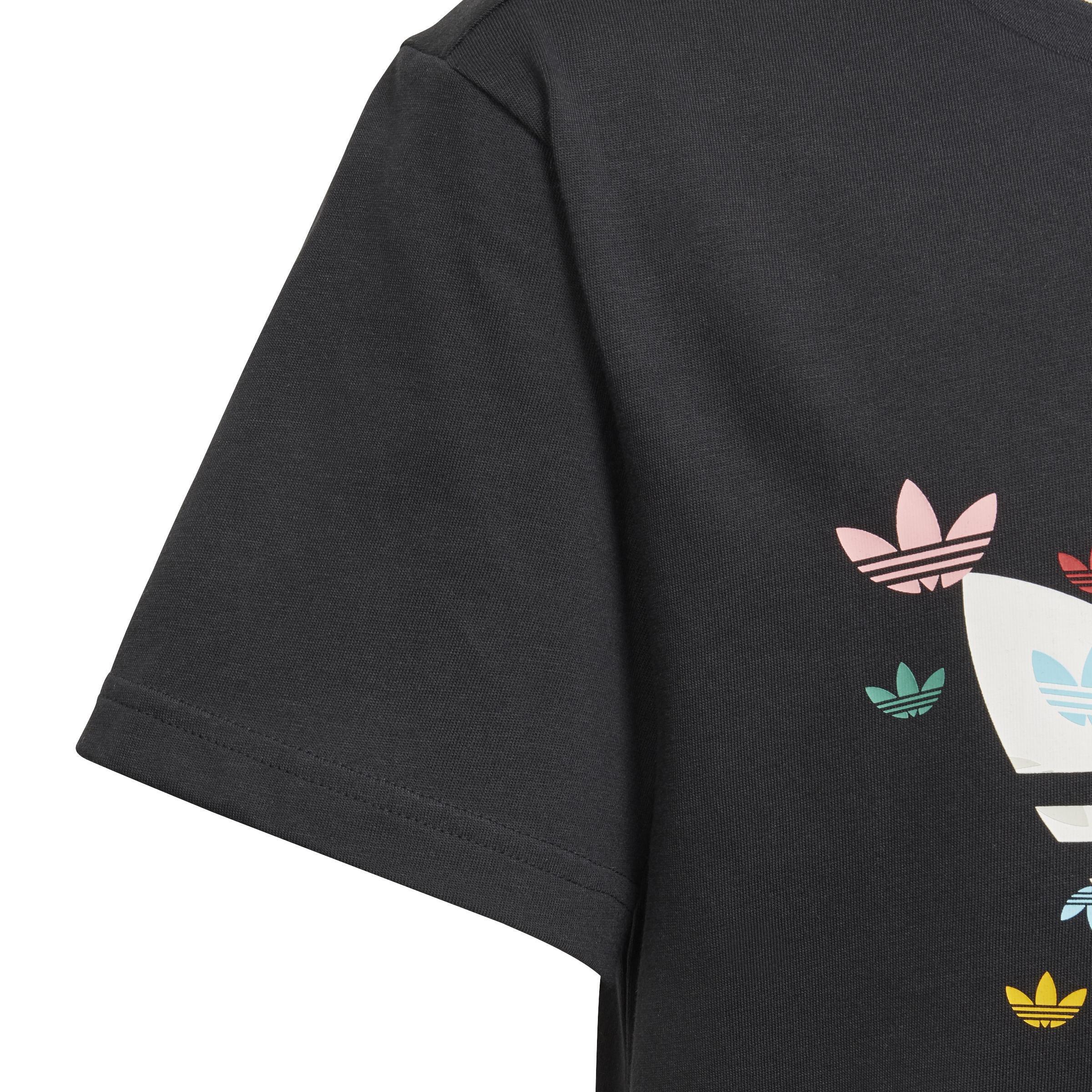 Unisex Kids Tee Shirt, Black, A901_ONE, large image number 3