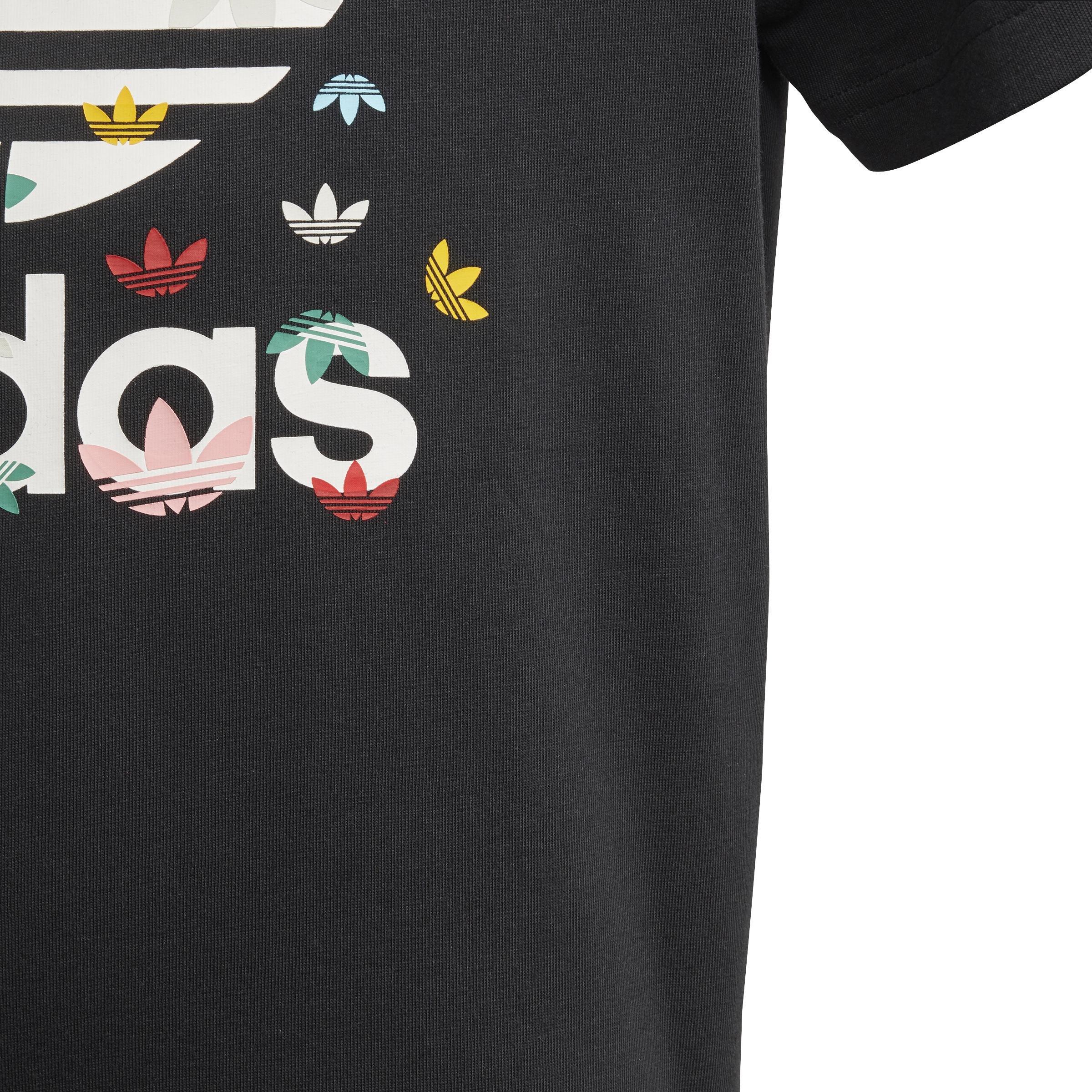 Unisex Kids Tee Shirt, Black, A901_ONE, large image number 4