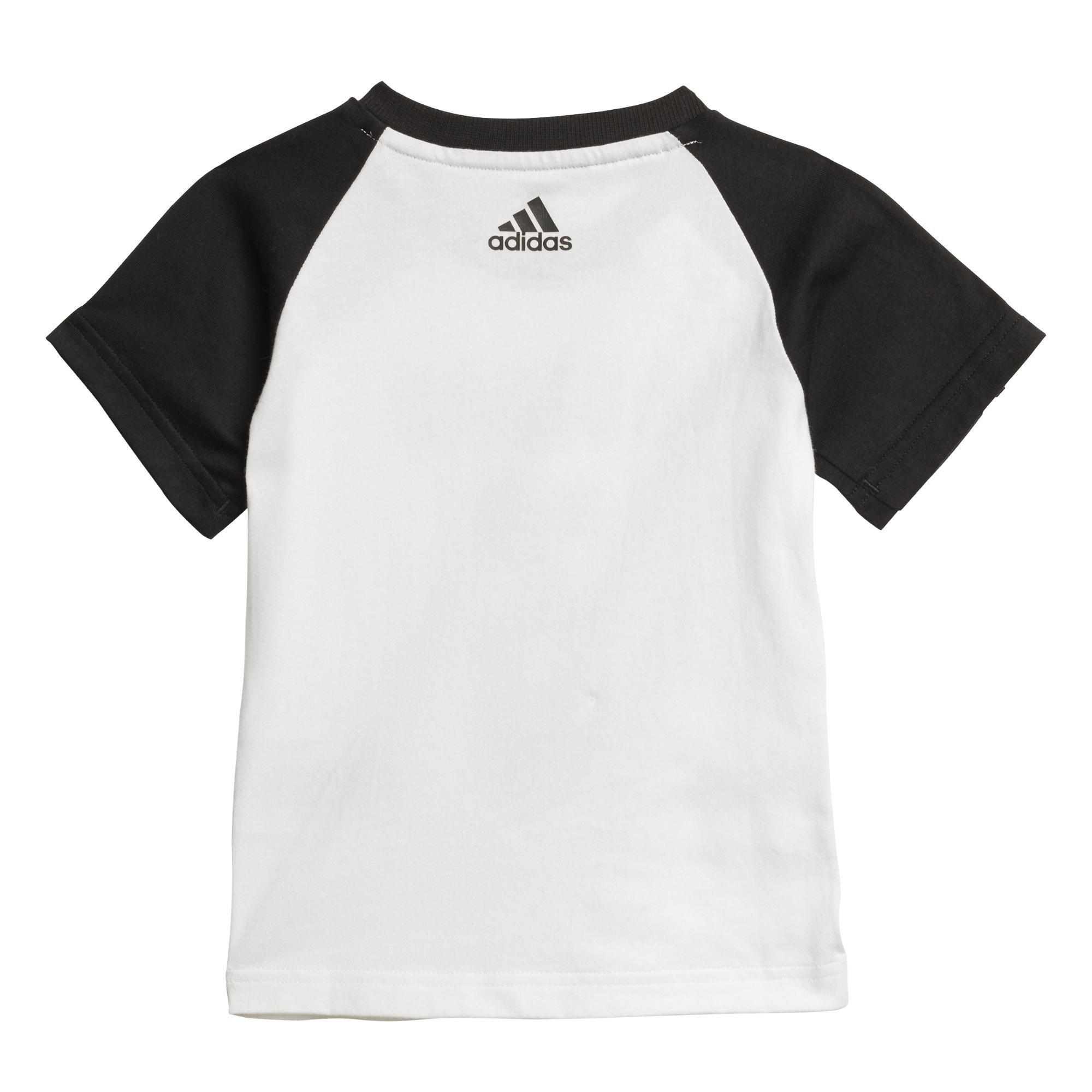 Unisex Kids Sport Summer Set, White, A901_ONE, large image number 3