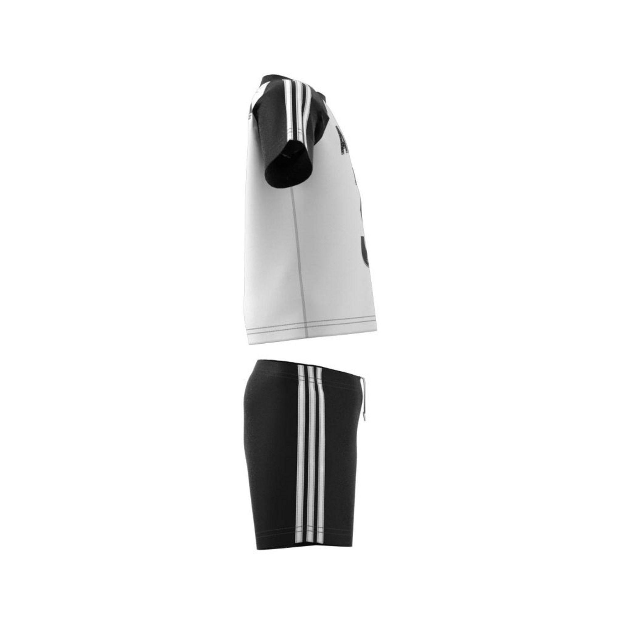 Unisex Kids Sport Summer Set, White, A901_ONE, large image number 15