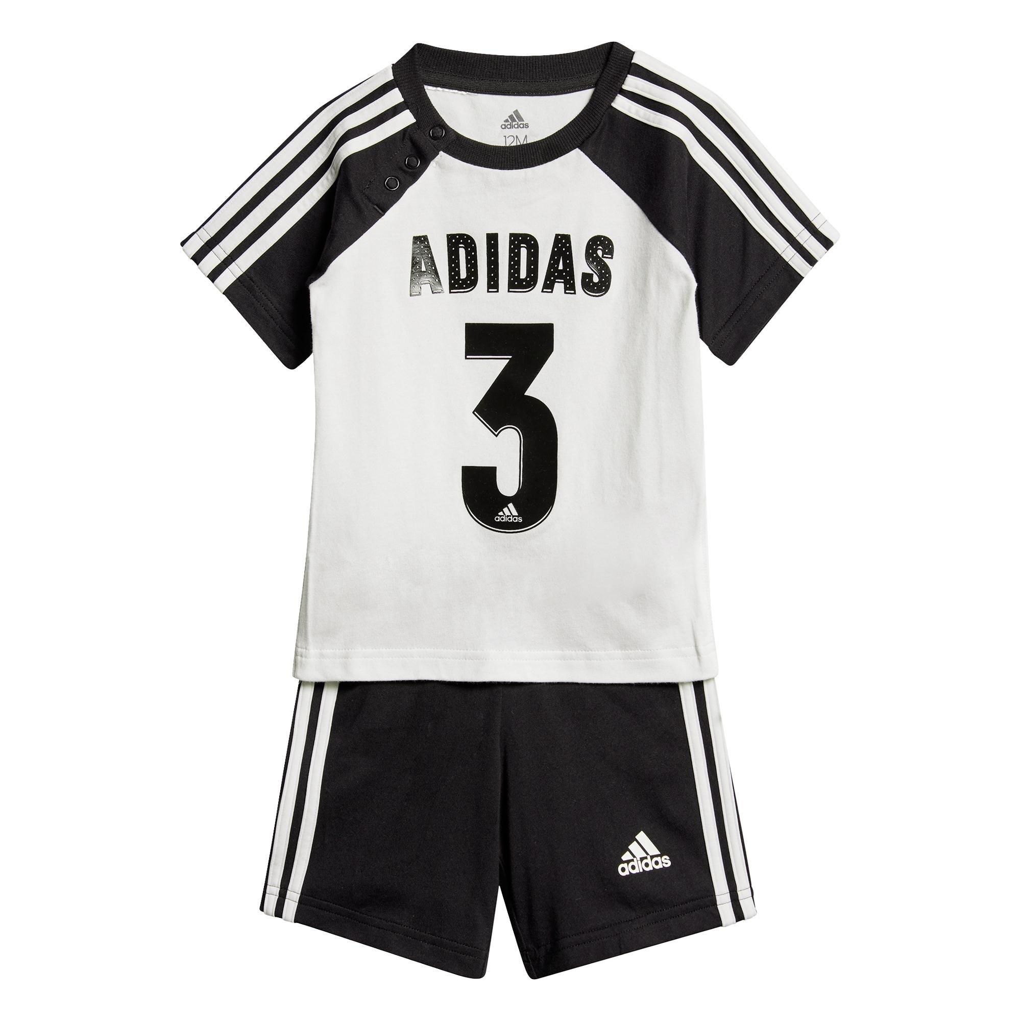 Kids Unisex Sport Summer Set, White, A901_ONE, large image number 21