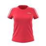 Women Essentials 3-Stripes T-Shirt, Pink, A901_ONE, thumbnail image number 5