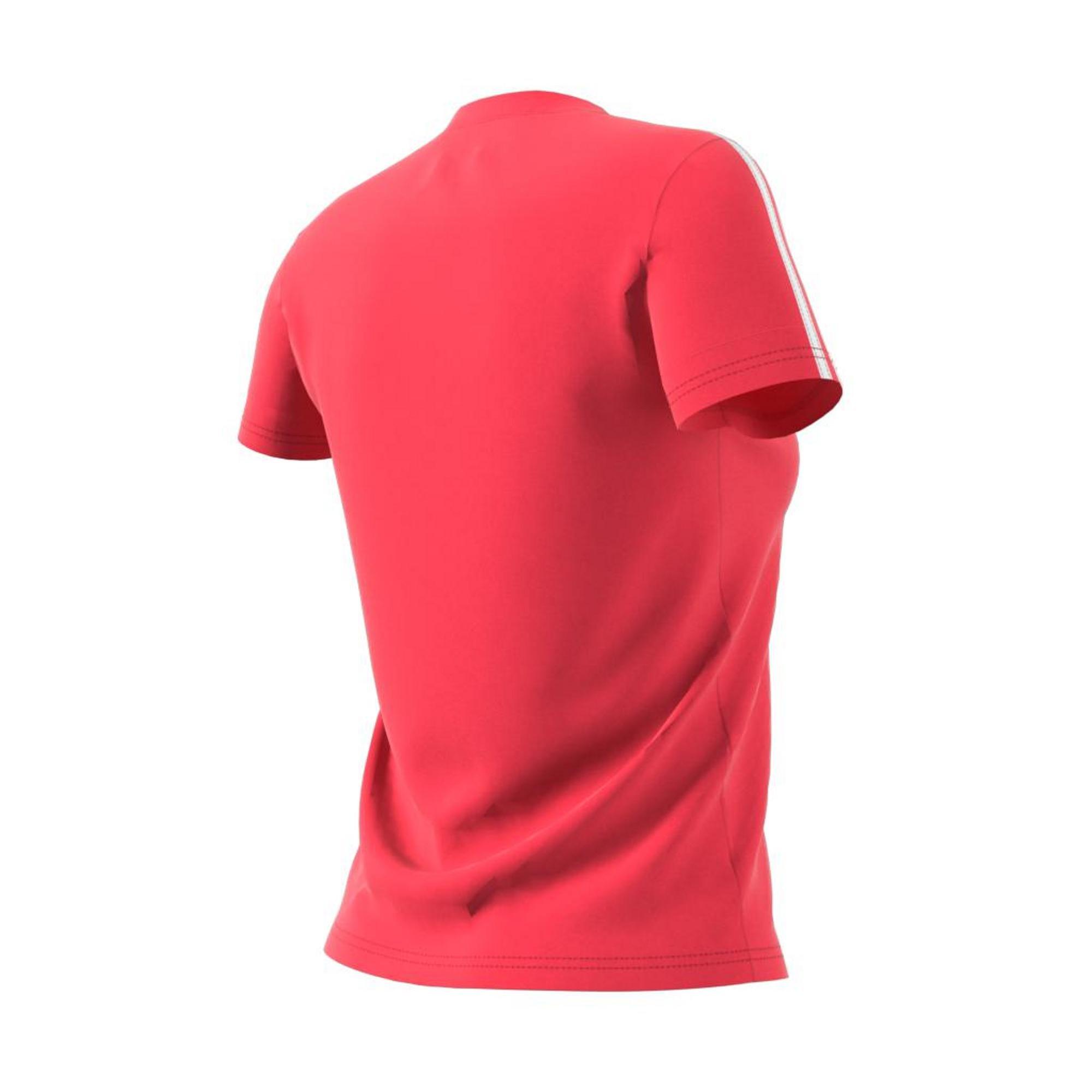 Essentials 3-Stripes T-Shirt, Pink, , large image number 13