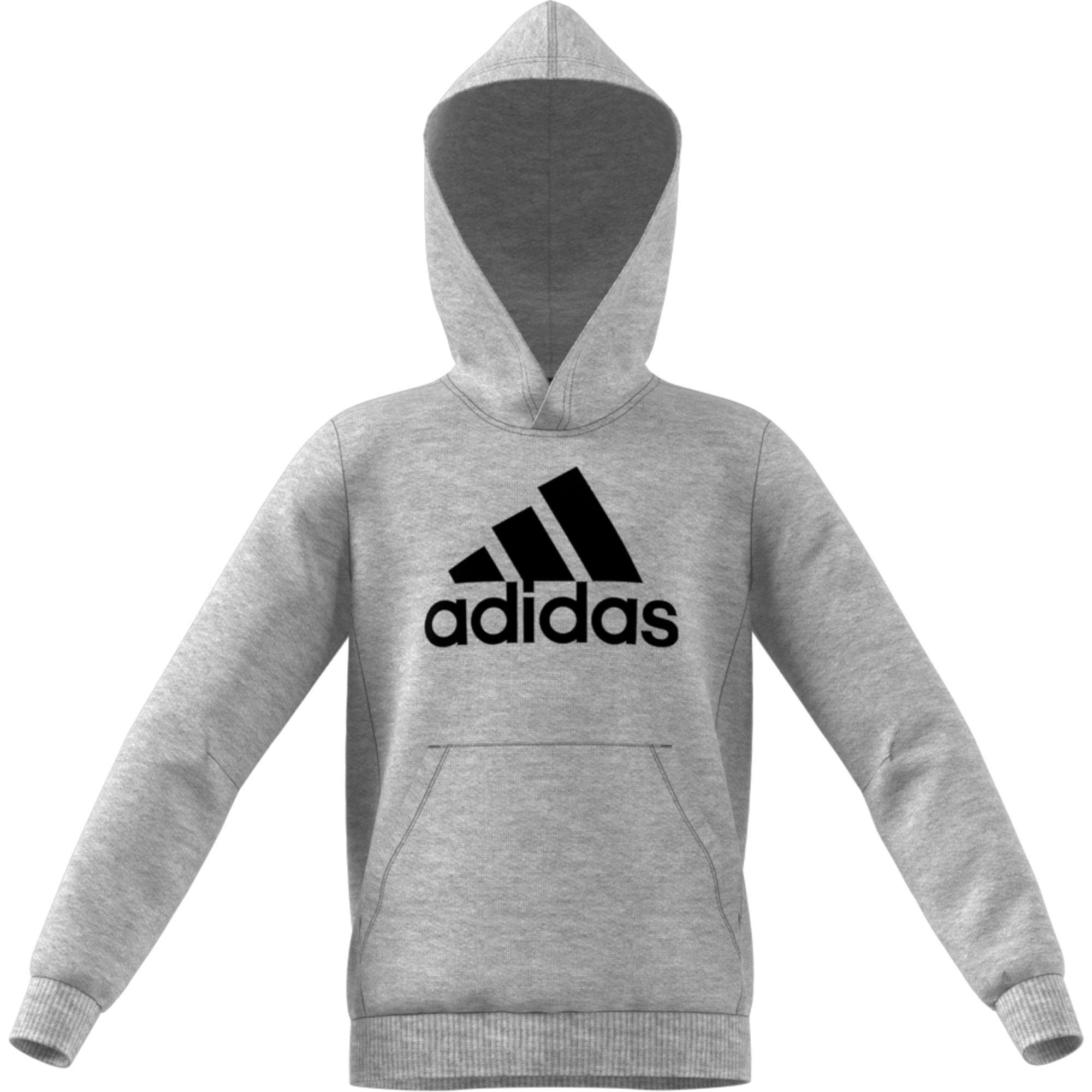 Badge Of Sport Hoodie, Grey, , large image number 5