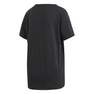 Women 3-Stripes Essentials Boyfriend T-Shirt, Black, A901_ONE, thumbnail image number 1