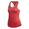 Women Own The Run 3-Stripes Pb Tank Top, Red, A901_ONE, thumbnail image number 0