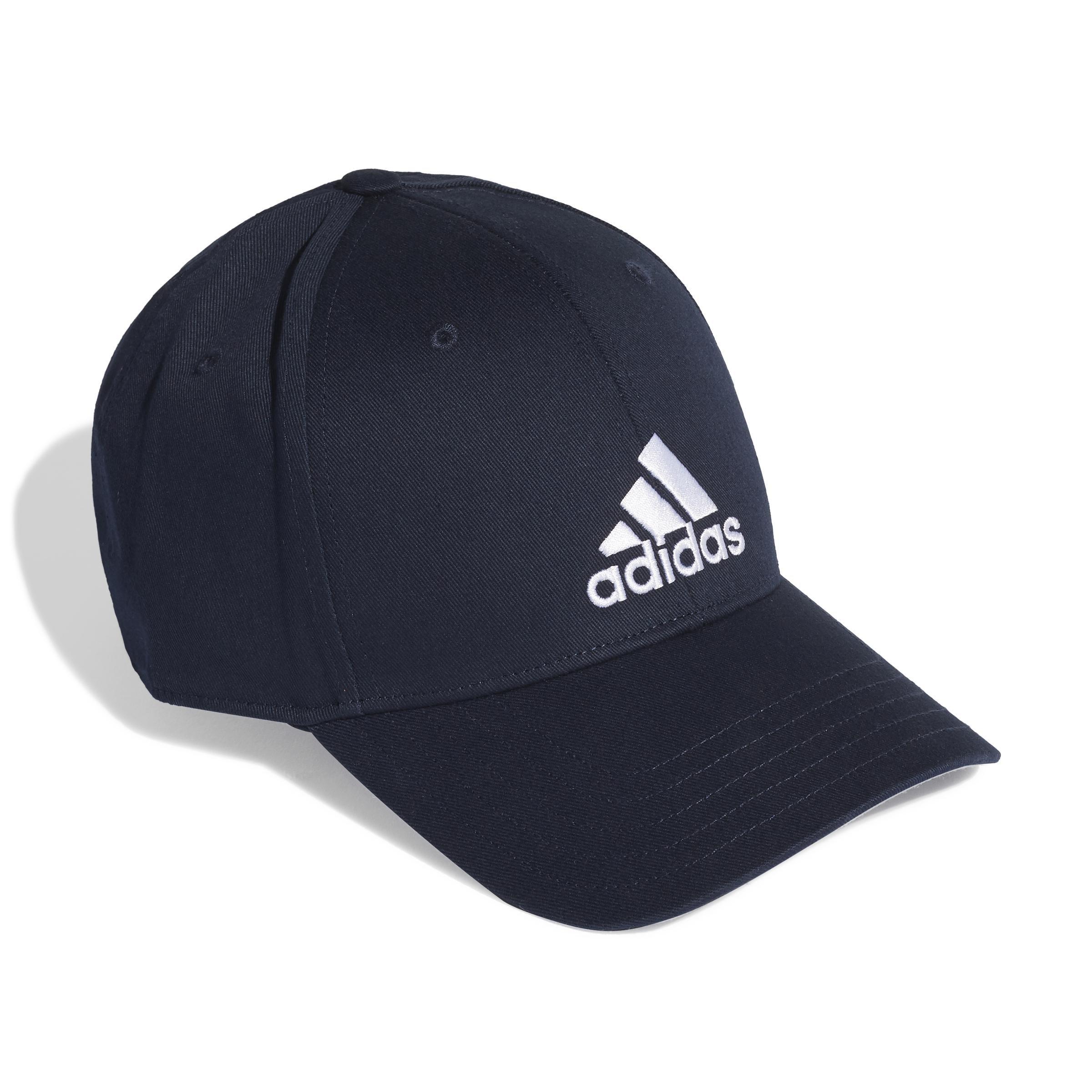 Unisex Cotton Baseball Cap, Blue, A901_ONE, large image number 1