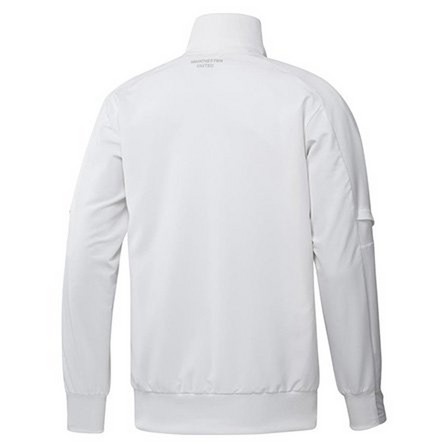 Men Manchester United Presentation Track Top, White, A901_ONE, large image number 1