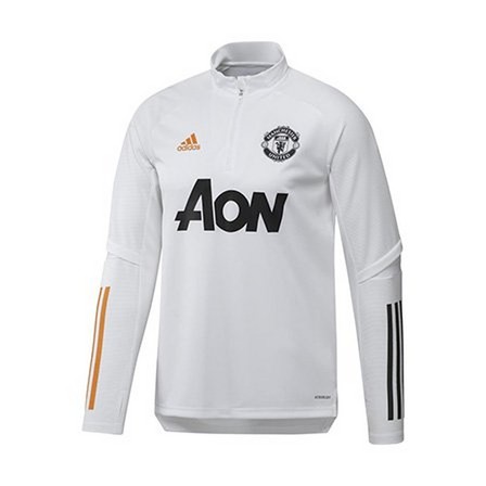 Men Manchester United Training Top, White, A901_ONE, large image number 0