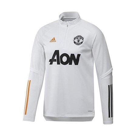 Manchester United Training Top, White, A901_ONE, large image number 0