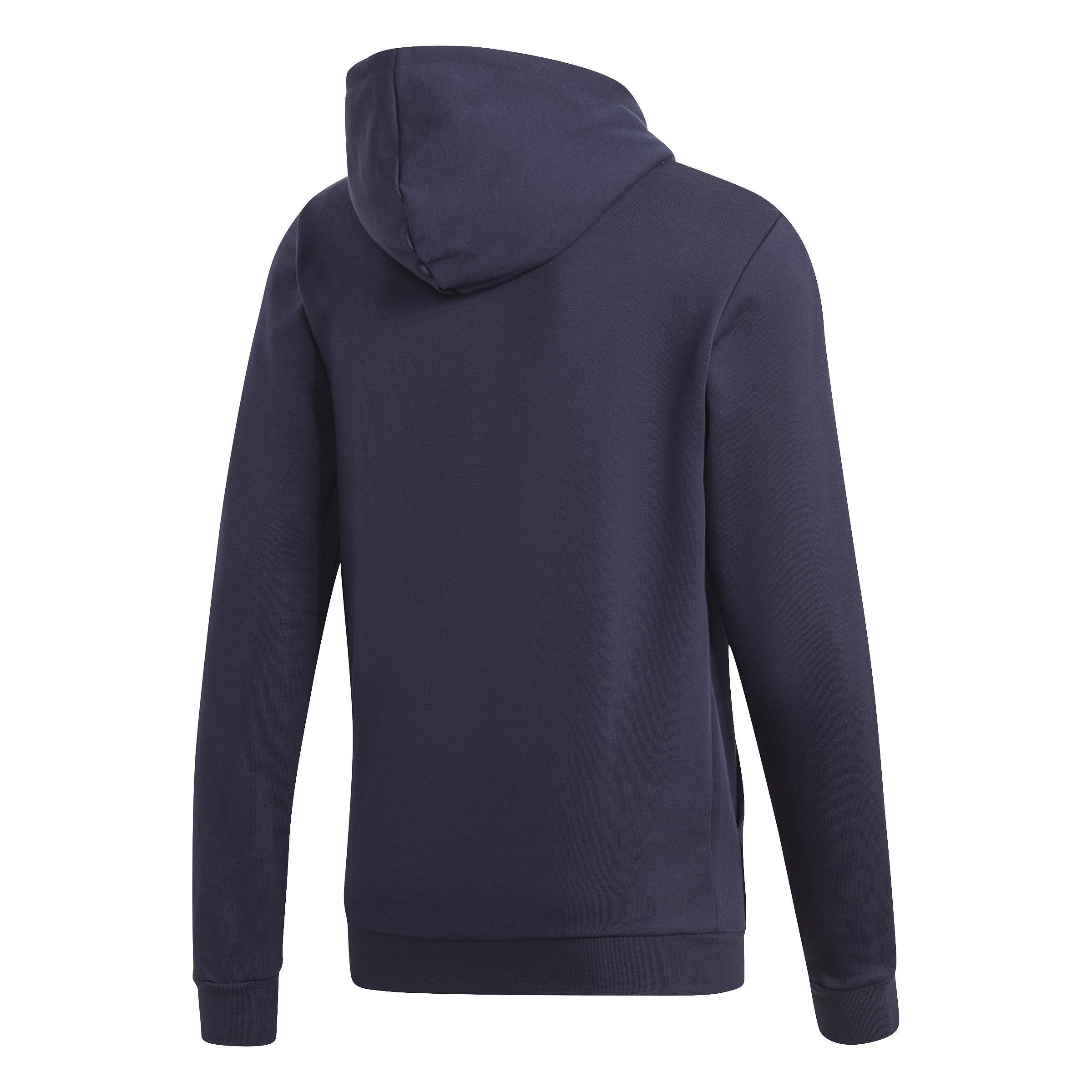 3-Stripes Tape Full-Zip Hoodie, Blue, A901_ONE, large image number 1