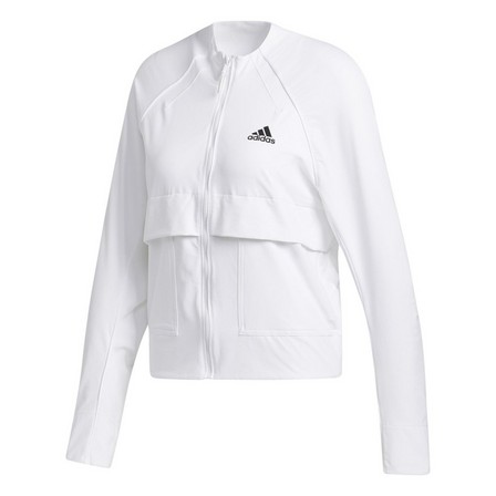 Women Vrct Woven Jacket, White, A901_ONE, large image number 2