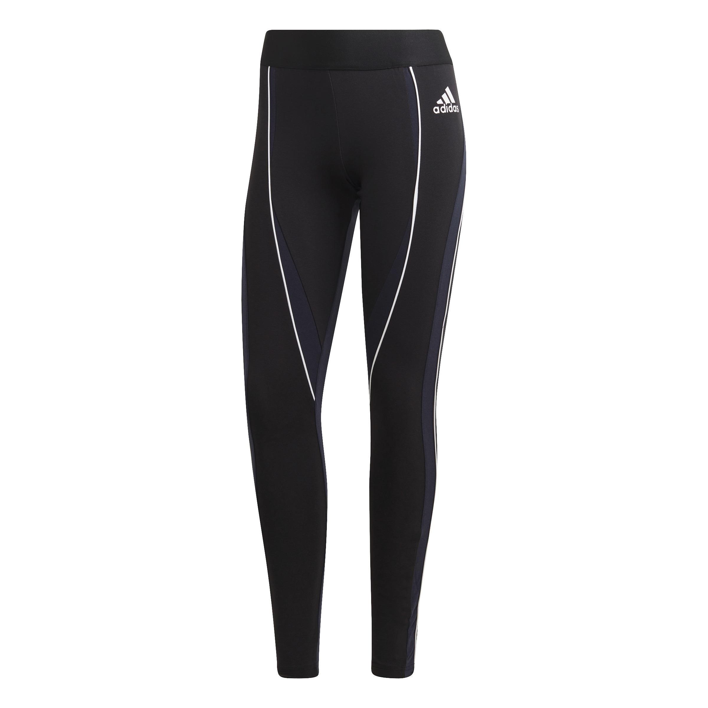 Colorblock Leggings, Black, , large image number 2