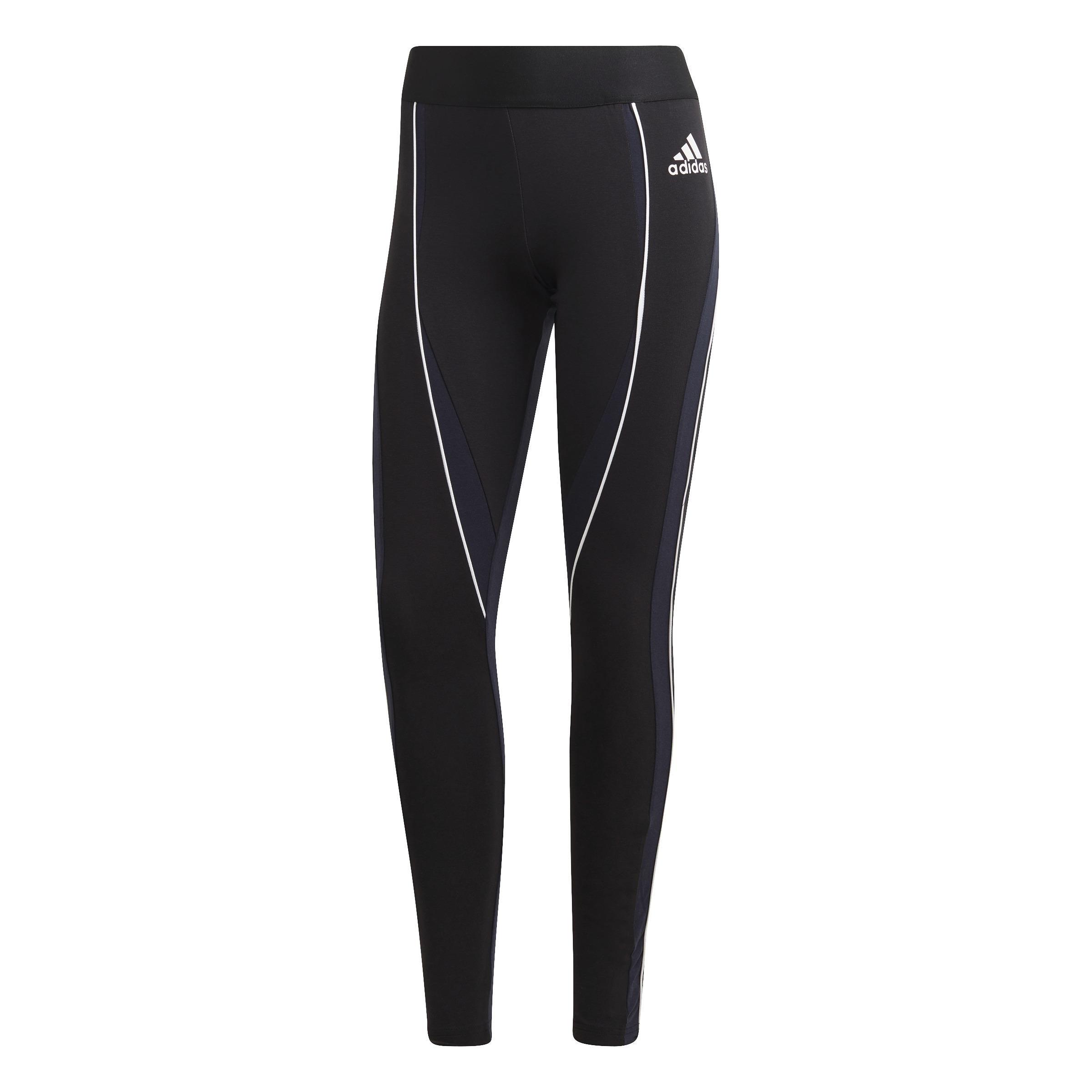 Colorblock Leggings, Black, A901_ONE, large image number 2