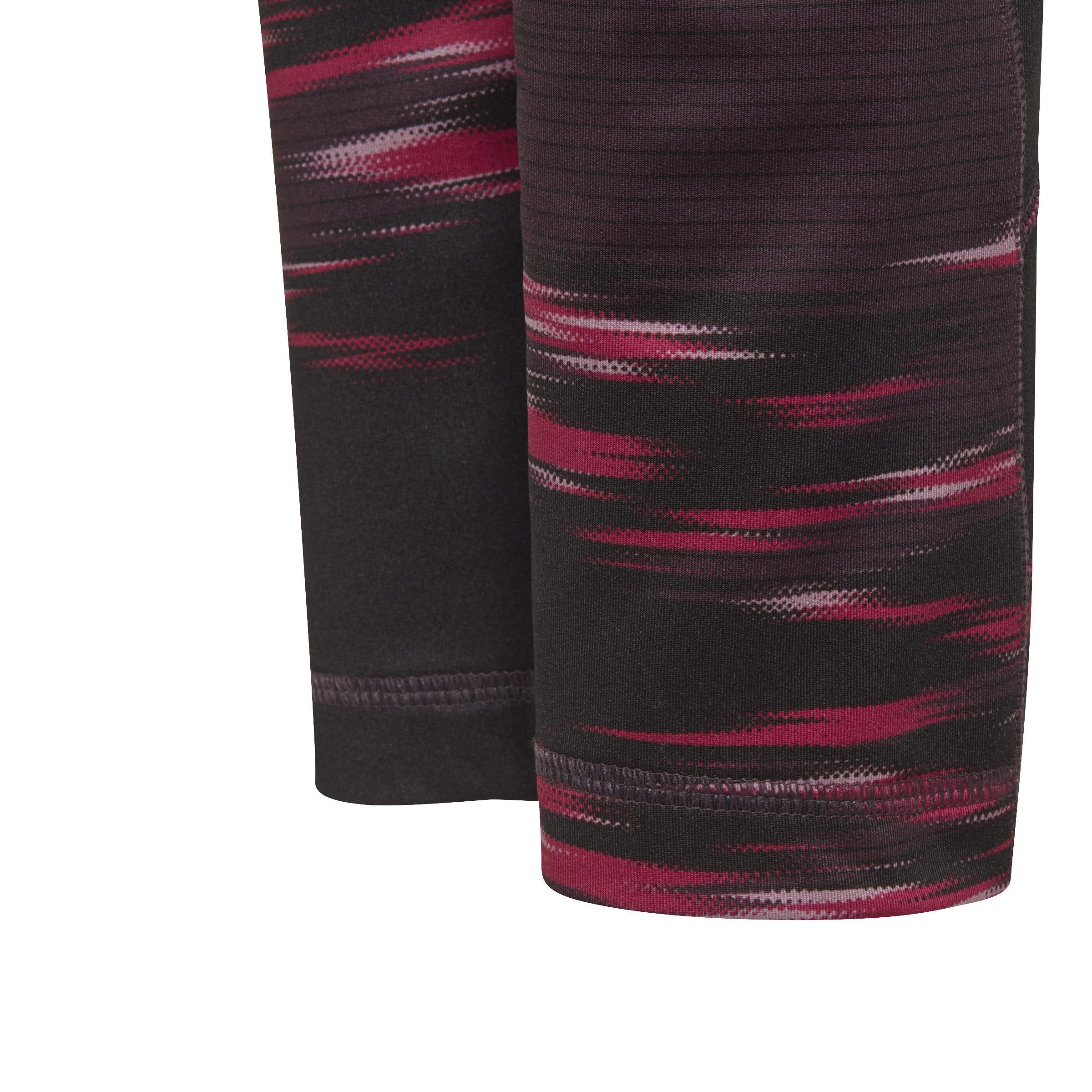 Kids Alphaskin Warm Aeroready Warming Leggings, Purple, A901_ONE, large image number 3