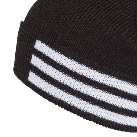 Unisex 3-Stripes Woolie, Black, A901_ONE, large image number 3