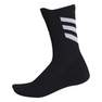 Unisex Techfit Crew Socks, Black, A901_ONE, thumbnail image number 11