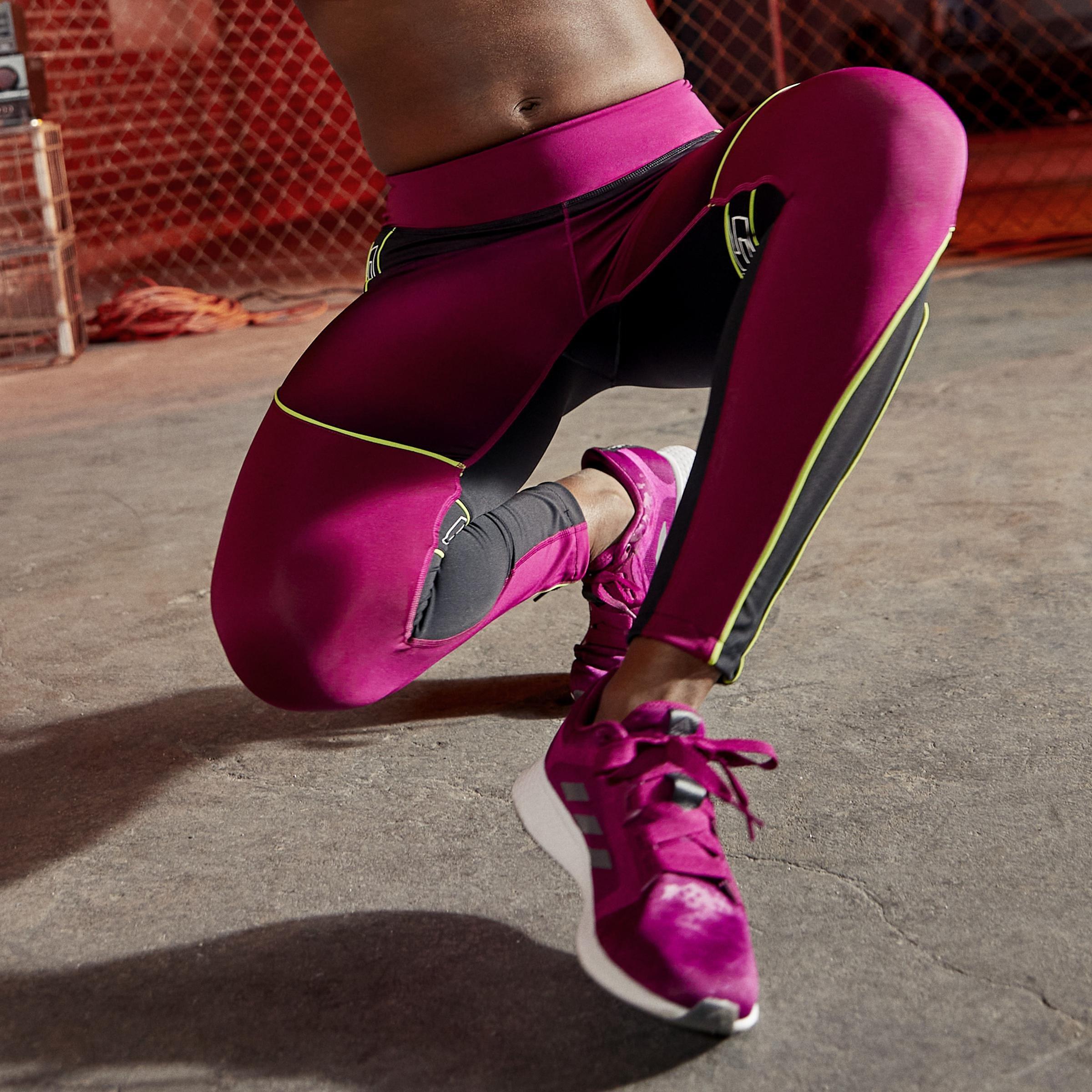 Believe This 2.0 Sport Hack 7/8 Leggings, Burgundy, A901_ONE, large image number 5