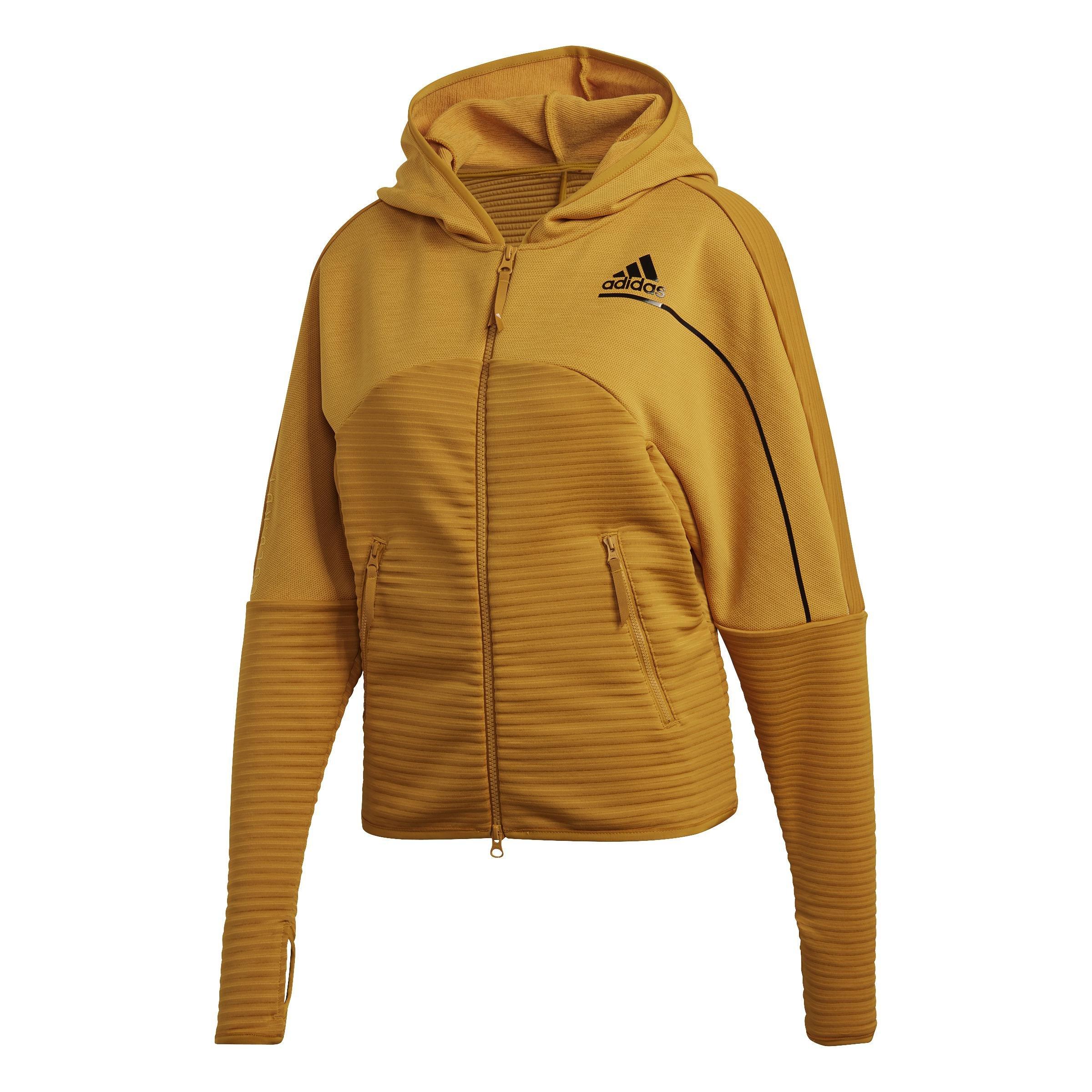 adidas Z.N.E. COLD.RDY Athletics Hoodie, Yellow, , large image number 1