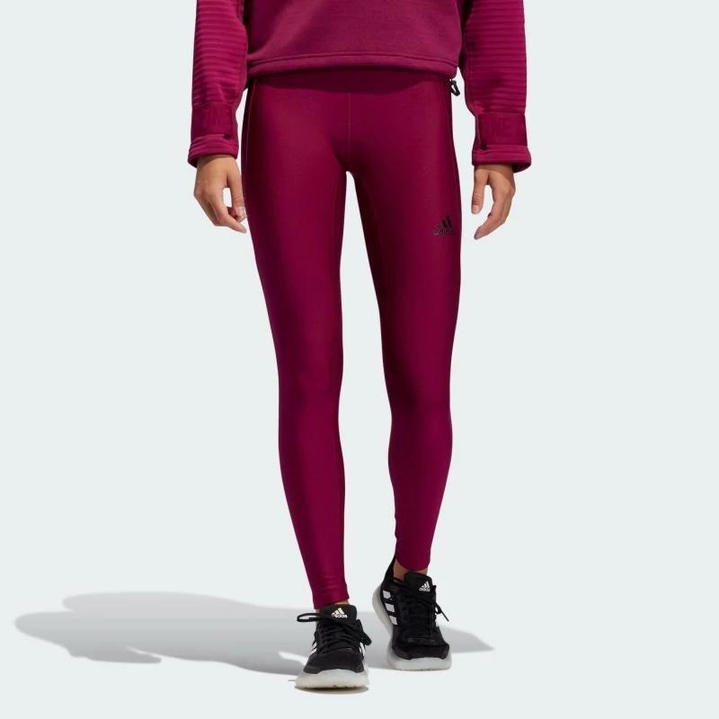 Alphaskin Cold.Rdy Long Leggings, Burgundy, , large image number 0