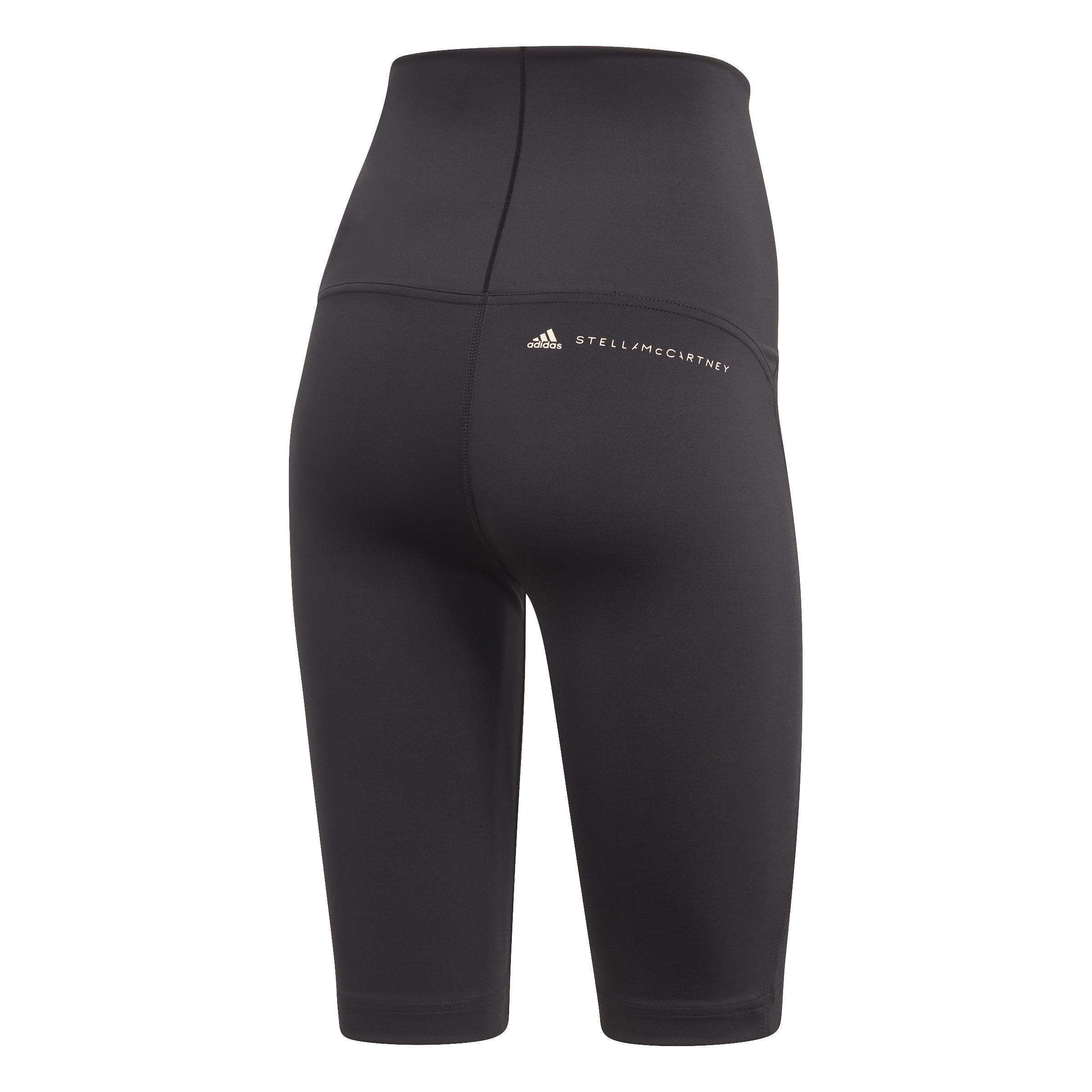 adidas by Stella McCartney TruePurpose High-Waist Bike Shorts, Black, , large image number 2