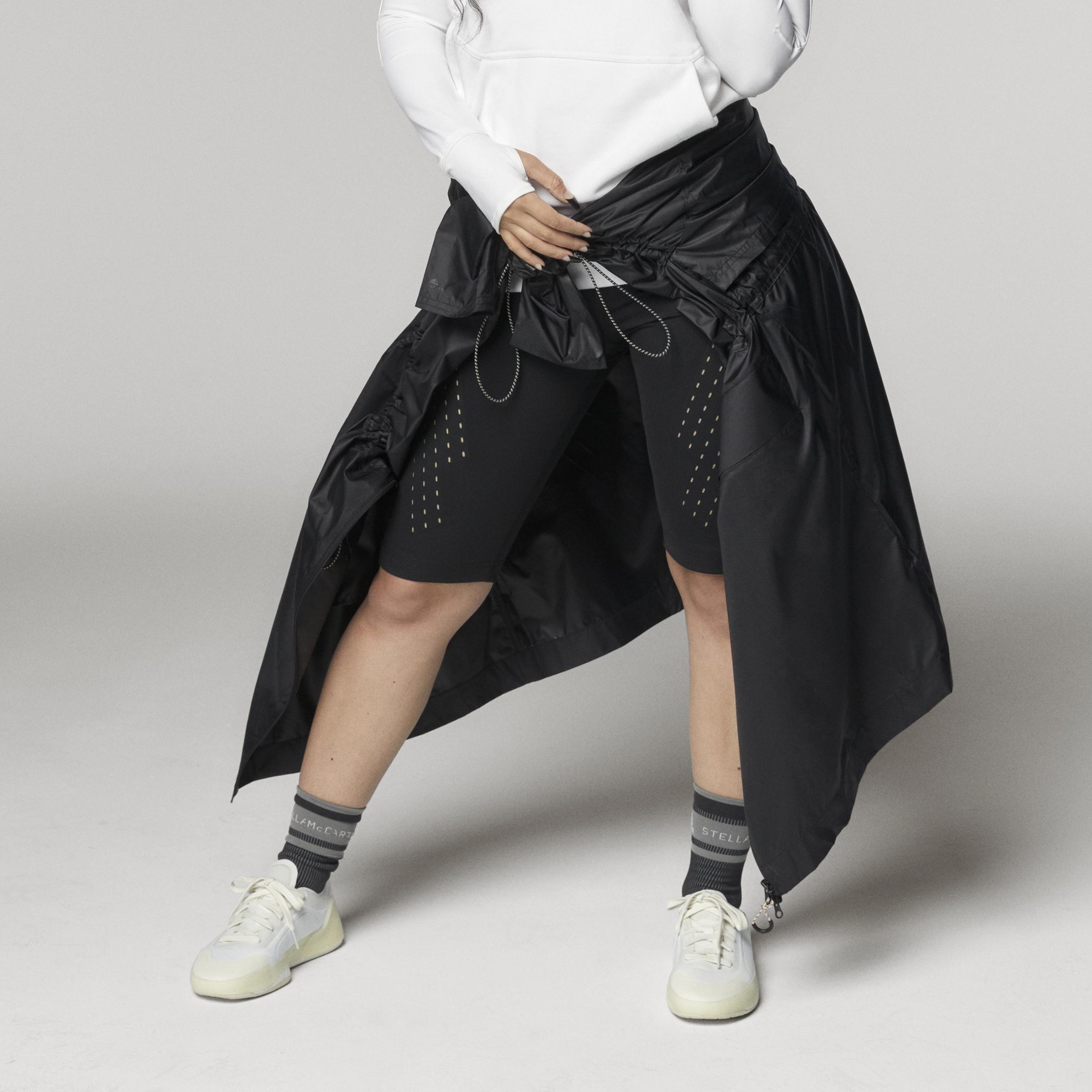adidas by Stella McCartney TruePurpose High-Waist Bike Shorts, Black, , large image number 9