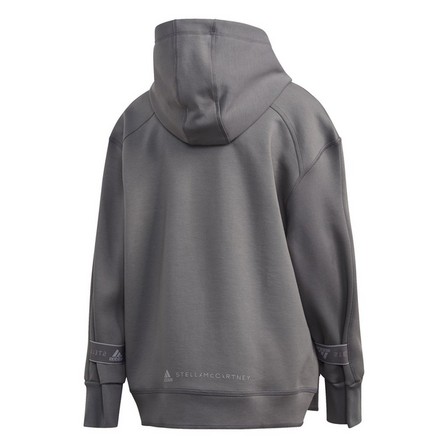 Women Adidas By Stella Mccartney Pull-On Hoodie, Grey, A901_ONE, large image number 1