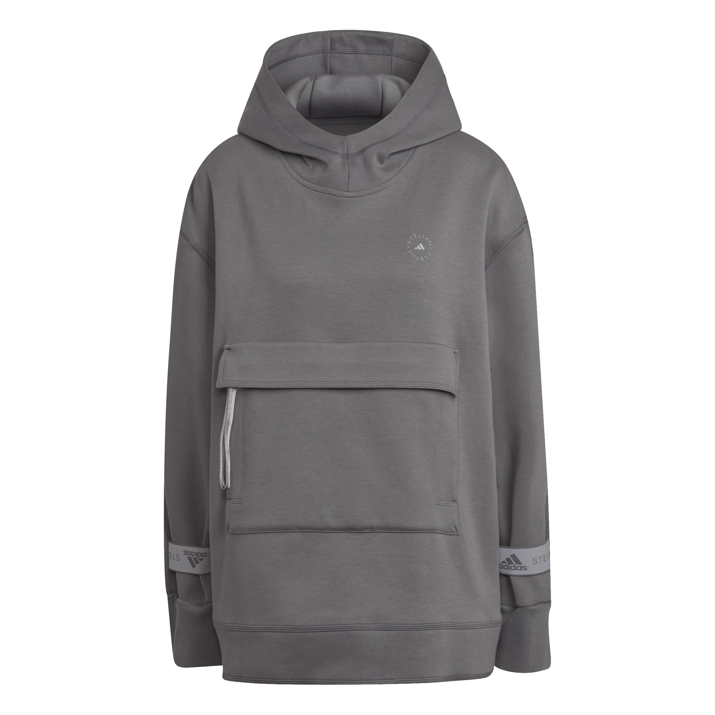 By Stella Mccartney Pull-On Hoodie, Beige, , large image number 2