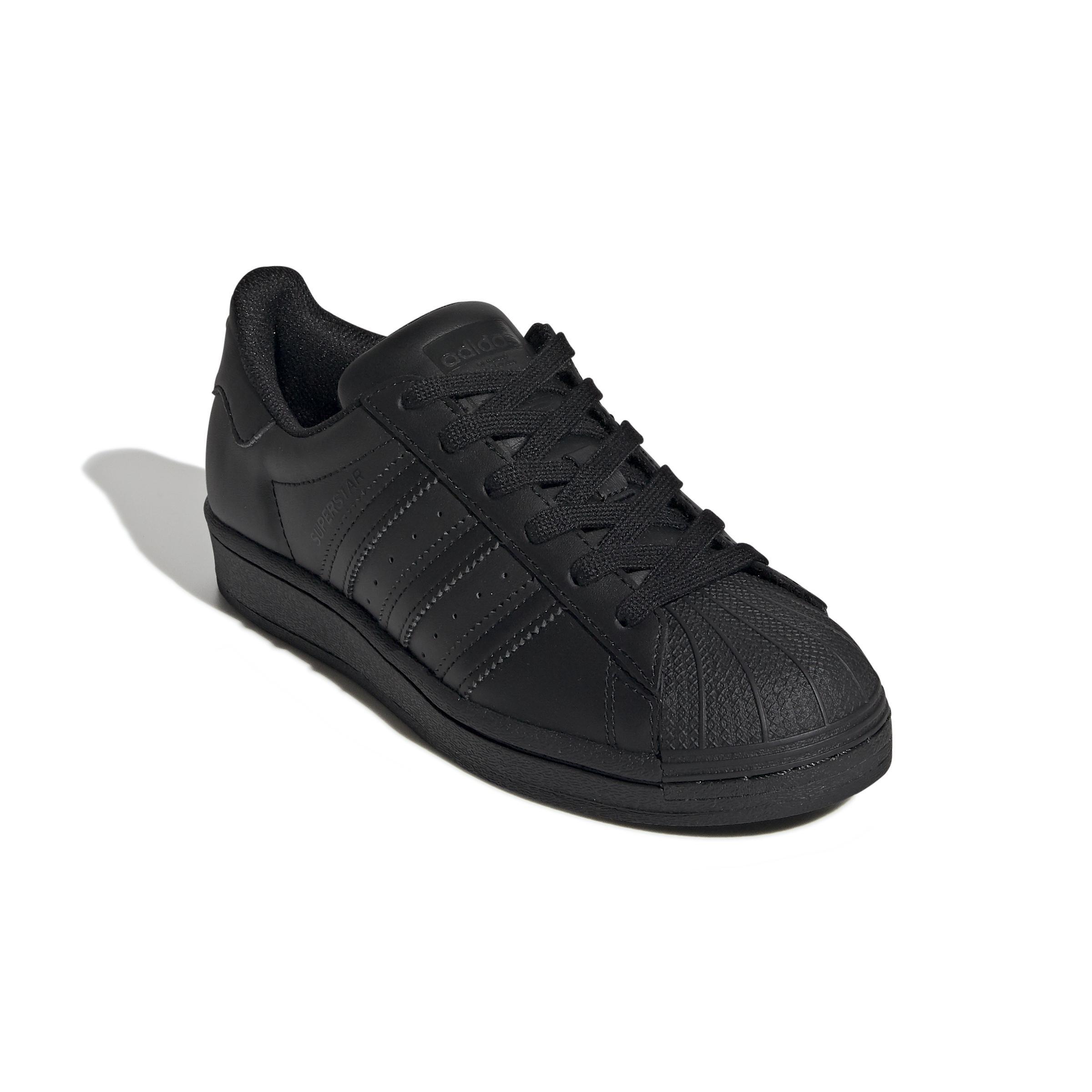 Unisex Kids Superstar Shoes, Black, A901_ONE, large image number 2