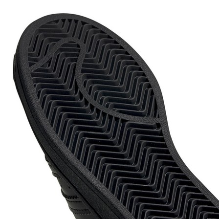 Kids Unisex Superstar Shoes, Black, A901_ONE, large image number 6