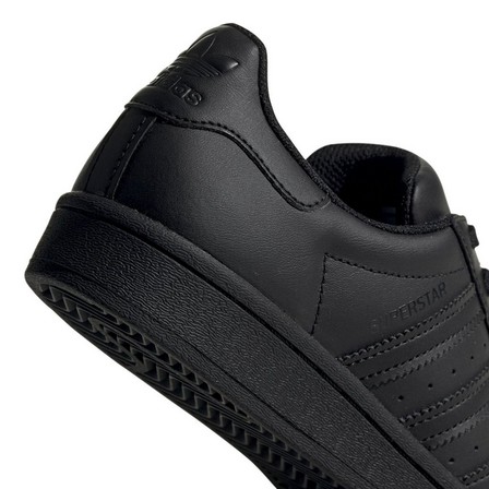 Kids Unisex Superstar Shoes, Black, A901_ONE, large image number 7