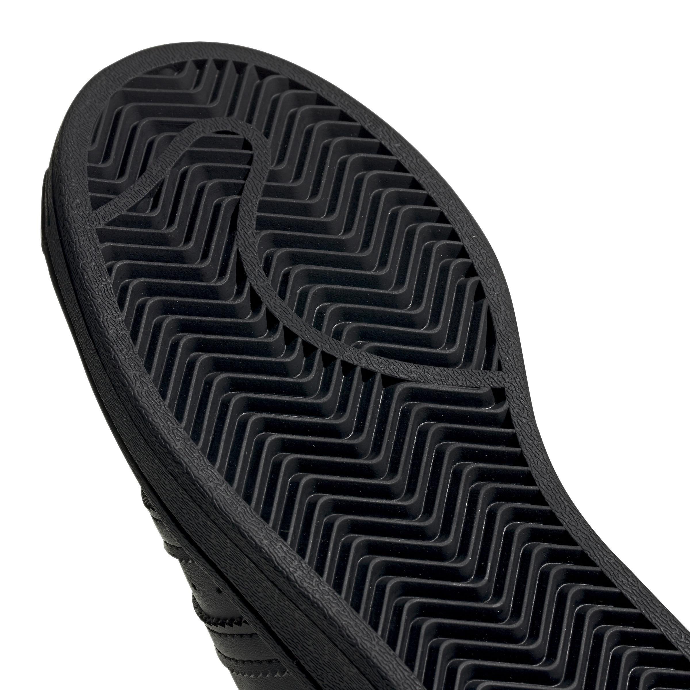 Unisex Kids Superstar Shoes, Black, A901_ONE, large image number 8