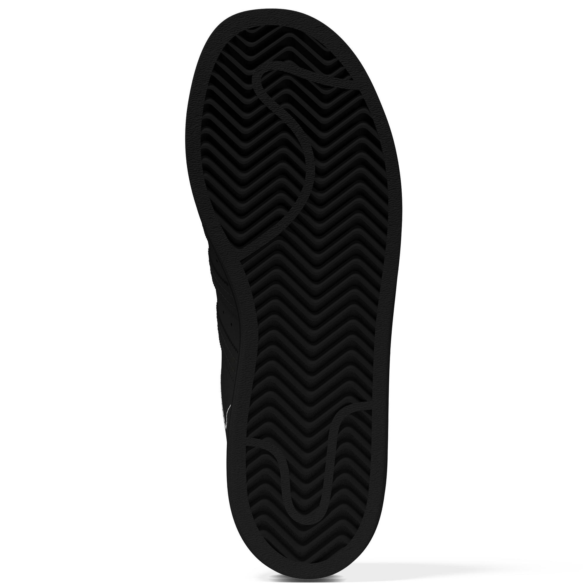 Unisex Kids Superstar Shoes, Black, A901_ONE, large image number 15