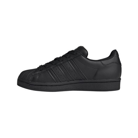 Kids Unisex Superstar Shoes, Black, A901_ONE, large image number 25