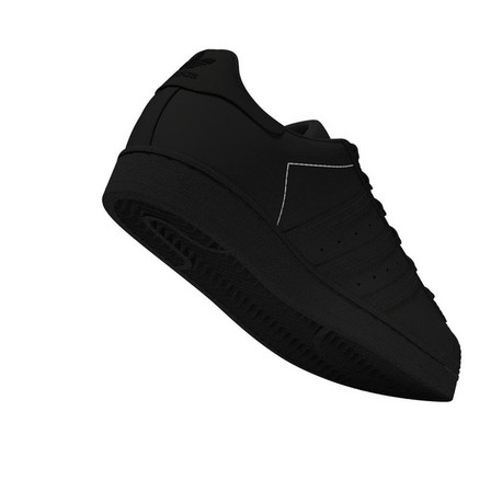 Kids Unisex Superstar Shoes, Black, A901_ONE, large image number 45
