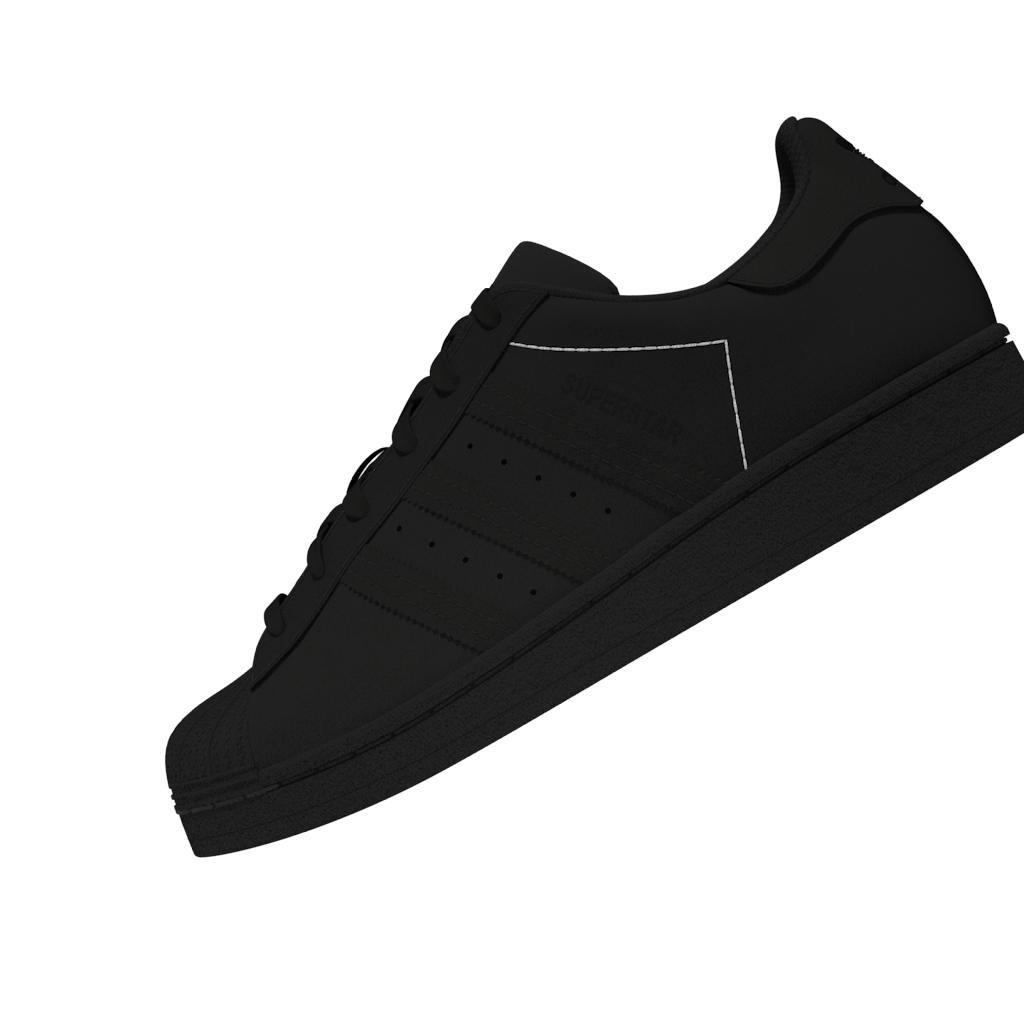 Unisex Kids Superstar Shoes, Black, A901_ONE, large image number 48